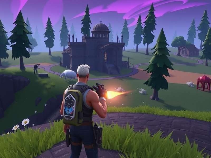 Fortnite Chapter 5 Season 3 gameplay trailer key visual showing new vehicles and map changes