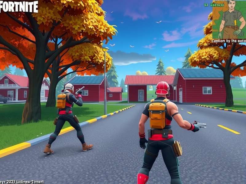 Fortnite Battle Royale map with locations marked