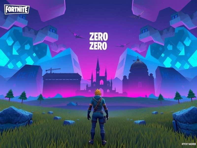 Fortnite Zero Build gameplay action scene