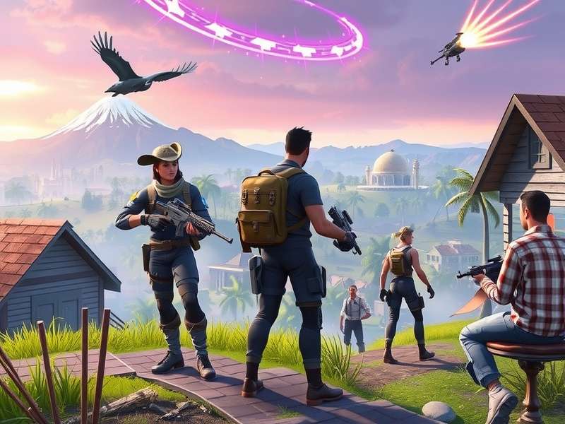 Fortnite Player achieving massive XP gain in-game