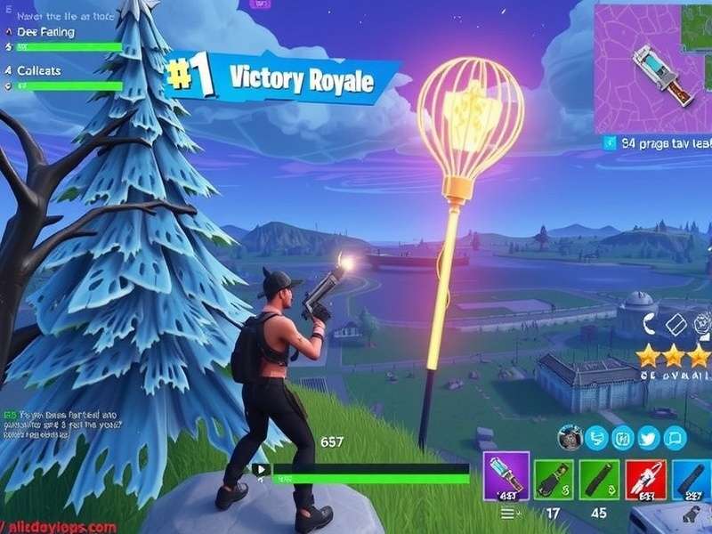 Fortnite Battle Pass XP level up chart showing fast progression methods
