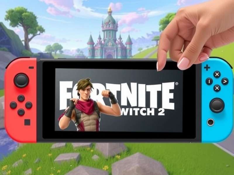 Side-by-side visual comparison of Fortnite on Nintendo Switch 1 and the new Nintendo Switch 2 from the gameplay trailer