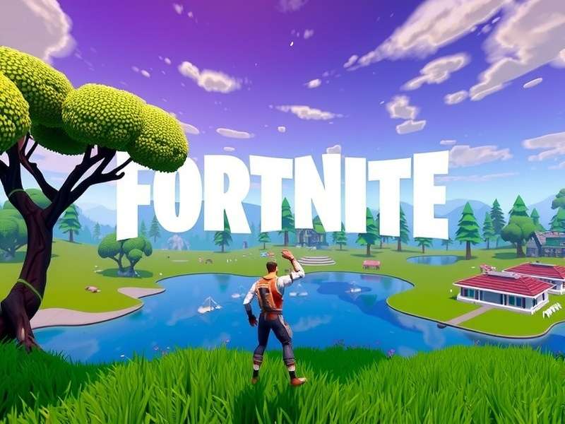 Fortnite PC gaming setup with high-performance hardware