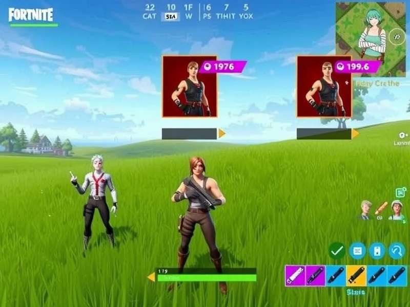 Collection of popular free Fortnite skins available through events and challenges