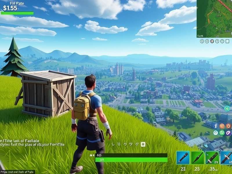 A person using a smartphone showing a fake game download prompt