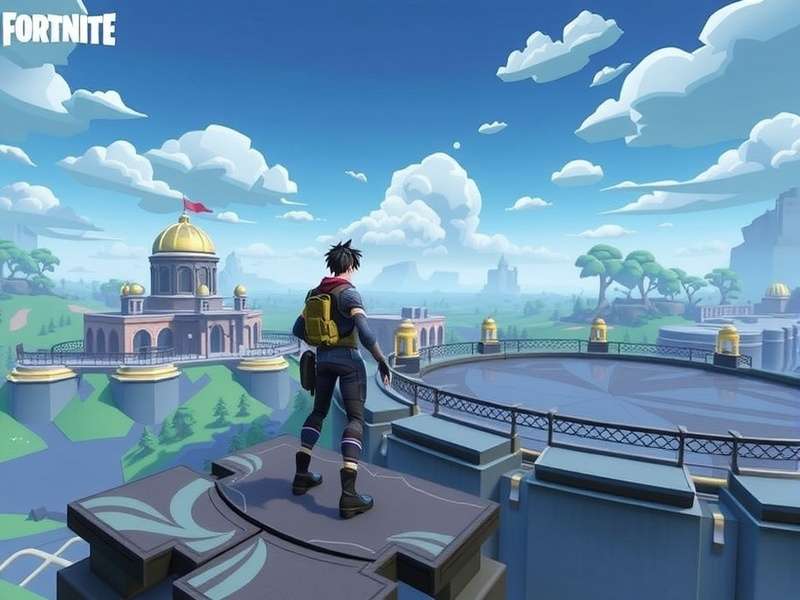Fortnite gameplay across multiple devices showing cross-platform play