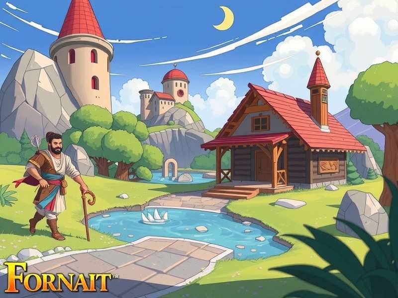 Fortnite Battle Royale map with strategic drop zones highlighted