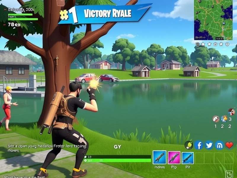 Fortnite ecosystem showing different game modes and features