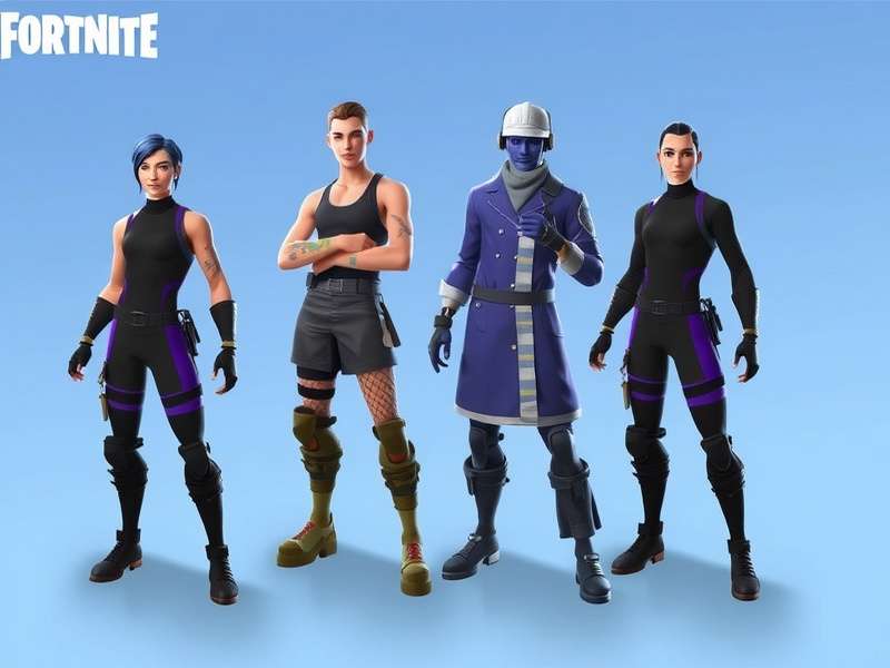 Collage of popular Fortnite skins including Marvel, Star Wars, and original characters