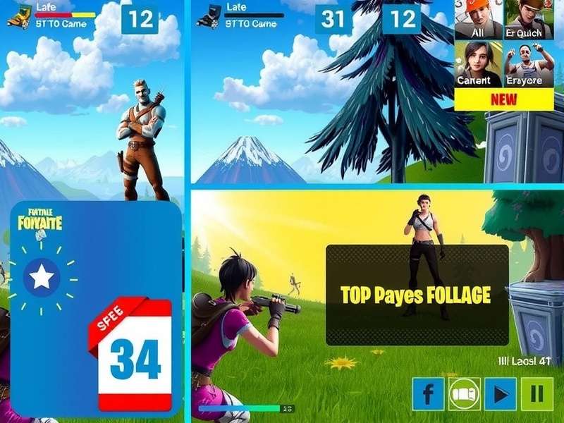 Fortnite Game Play Pc heatmap showing popular drop zones on Indian servers with performance metrics