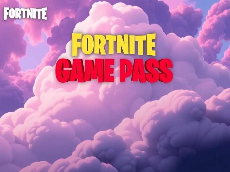 Fortnite Game Pass Cloud banner showing cross-platform cloud gaming on Xbox, PC, and mobile devices