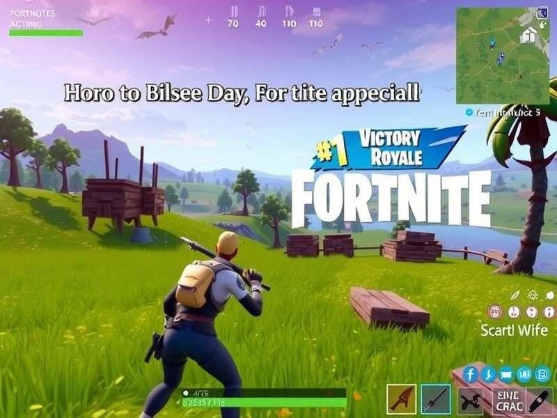 Fortnite PC download setup screen with Epic Games Launcher